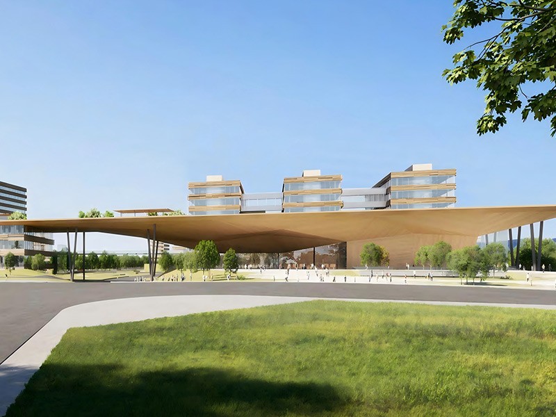 Curtain Wall Project of West Branch of Haikou People's Hospital
