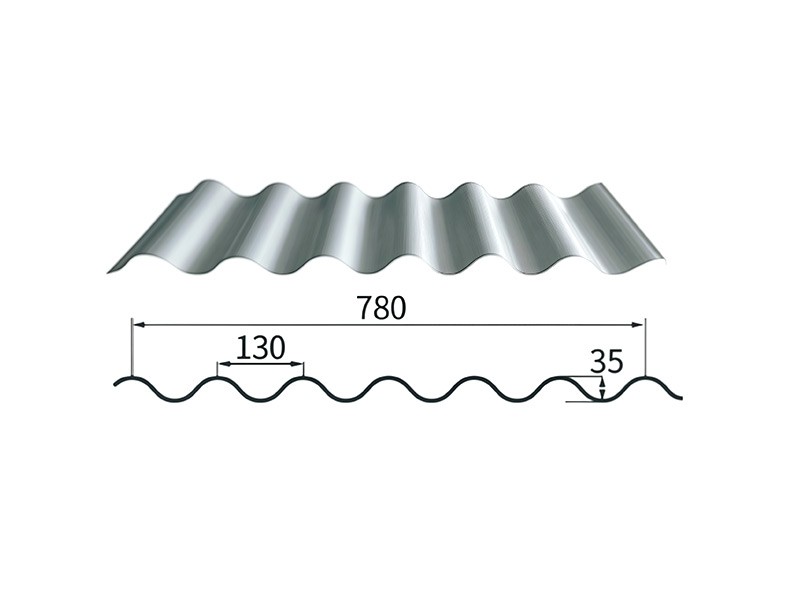 Color steel plate - YX35-130-780.jpg