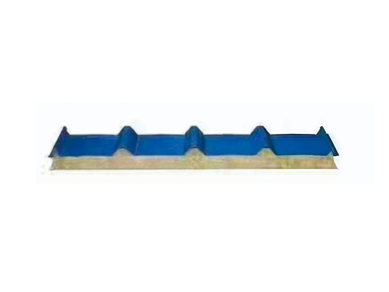 Rock wool sandwich panel tiled. jpg