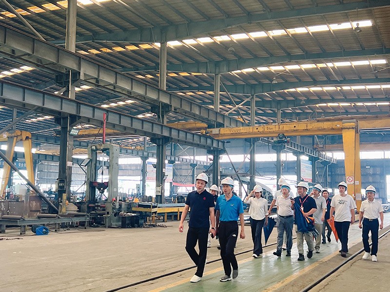 Guangdong Steel Structure Association Visits Hongsheng