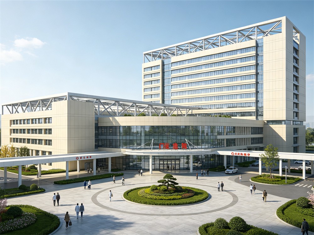 Hygienic Design and Material Selection for Steel-Framed Hospital Buildings