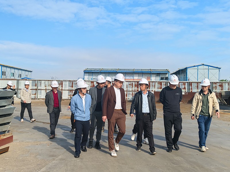China Railway First Group Visits Hongsheng to Discuss Project Cooperation